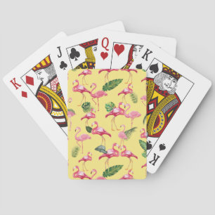 Jeu De Cartes Flamants roses Love Motif 3