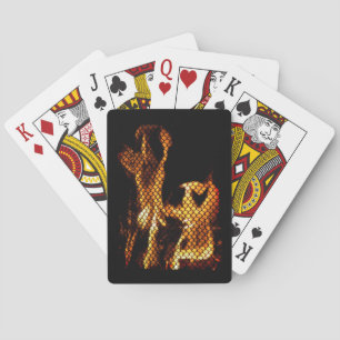 Jeu De Cartes Flames dansantes Jouer aux cartes
