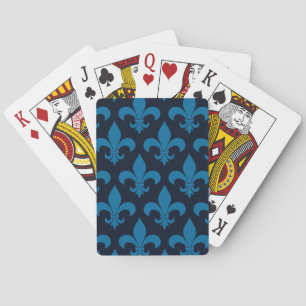 Jeu De Cartes Fleur de lis Motif