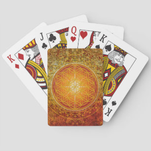 Jeu De Cartes Fleur de vie - Ornement III
