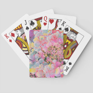 Jeu De Cartes Fleur d'été Hydrangea en fleurs