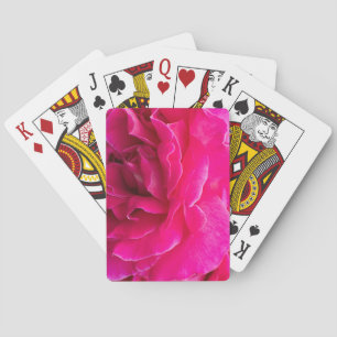 Jeu De Cartes Fleur rose
