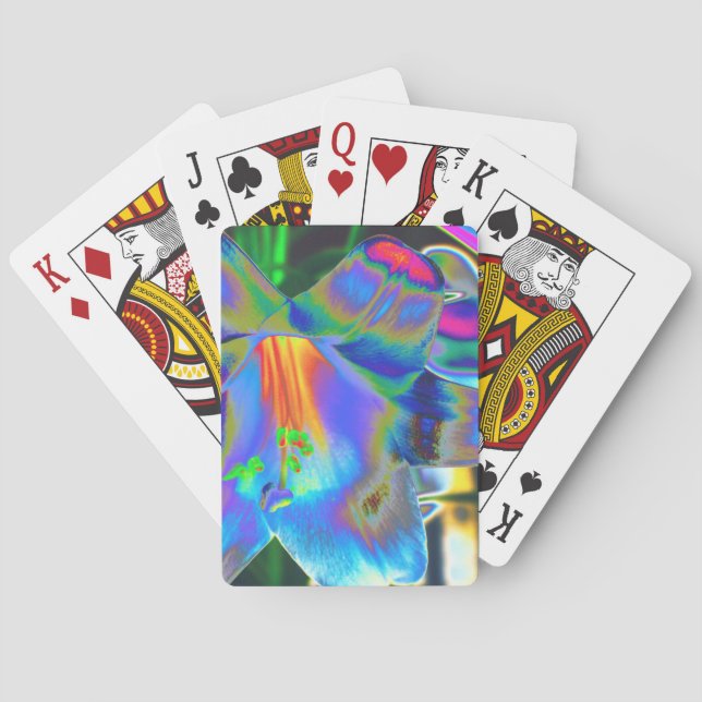 Jeu De Cartes Fleurs (dos)