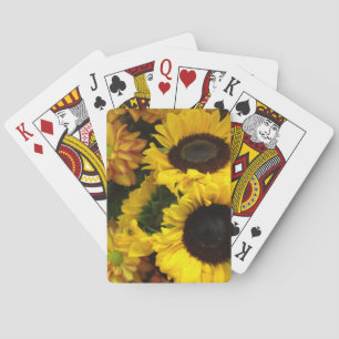Jeu De Cartes Fleurs de soleil  