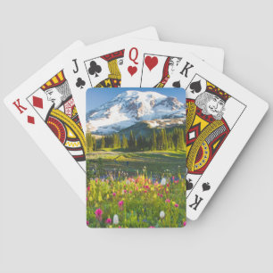 Jeu De Cartes Fleurs   Mt. Rainier Fleurs sauvages