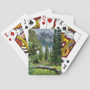 Jeu De Cartes Fleurs sauvages du Mont Rainier