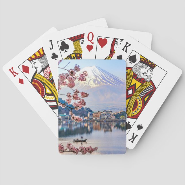 Jeu De Cartes Fleurs | Spring Cherry Blossoms Japon (dos)