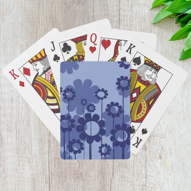 Jeu De Cartes Fleurs violettes (Créateur téléchargé)