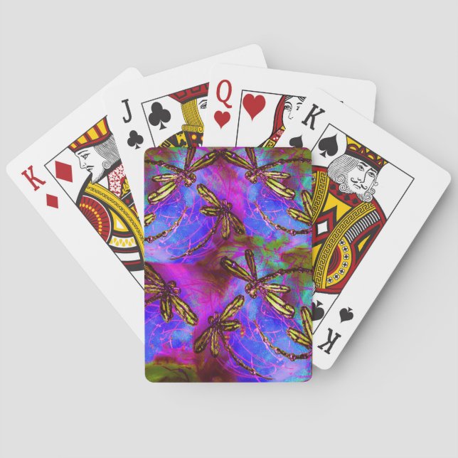 Jeu De Cartes Flit Hippie Dragonfly (dos)