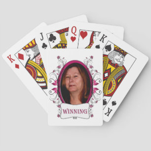 Jeu De Cartes Floral Chic gagnant sur mesure