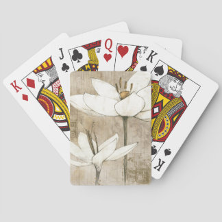 Jeu De Cartes Floral dessiné par le crayon