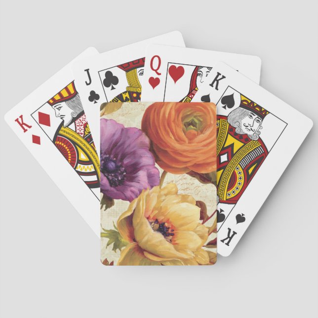 Jeu De Cartes Flore en pleine floraison (dos)