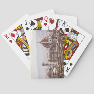 Jeu De Cartes Florence Surplombent Les Cartes De Jeu
