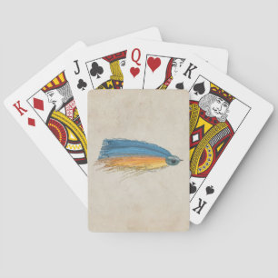 Jeu De Cartes FlyFishing Lure Art Saumon Fly Lure