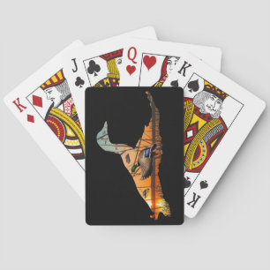 Jeu De Cartes Flying Mallard Playing Cartes, Duck Hunting