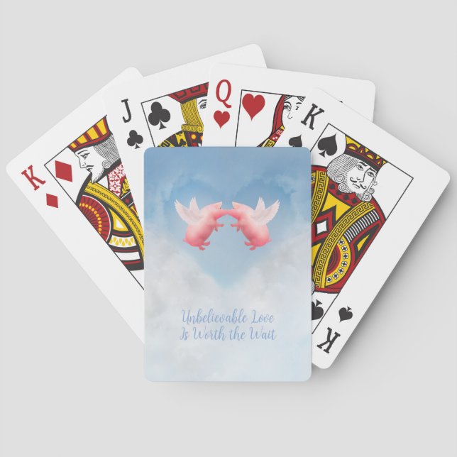 Jeu De Cartes Flying Pigs Incroyable Love (dos)