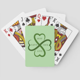 Jeu De Cartes Foi, Espoir, Chance, Amour
