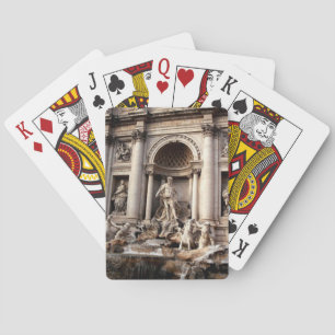 Jeu De Cartes Fontaine de Trevi Rome Italie Voyage