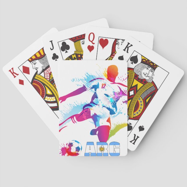 Jeu De Cartes Football argentin (dos)