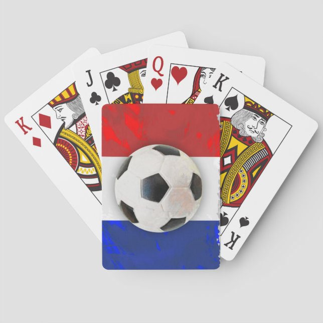 Jeu De Cartes Football français (dos)