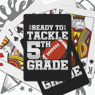 Jeu De Cartes Football Premier jour 5e année Retour à l'école
