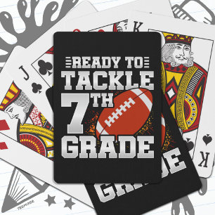 Jeu De Cartes Football Premier Jour 7e Année Retour À L'École