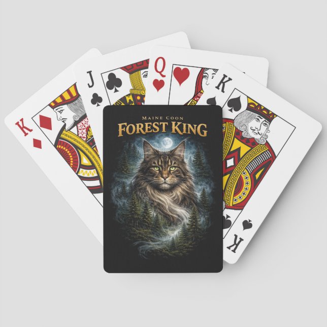 Jeu De Cartes Forest King (dos)
