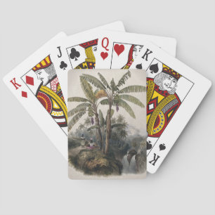 Jeu De Cartes Forêt de bananiers tropicaux antiques Bota vinta