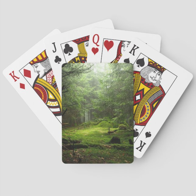 Jeu De Cartes Forêt de Sterious (dos)