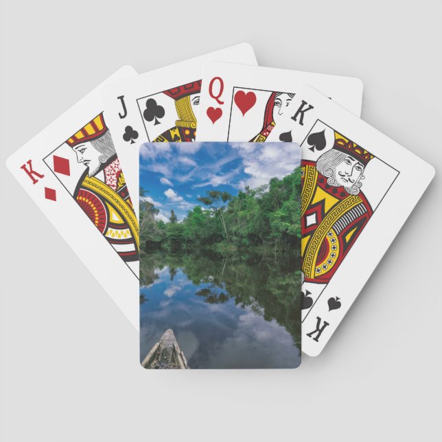 Jeu De Cartes Forêt | Forêt de la jungle péruvienne (dos)