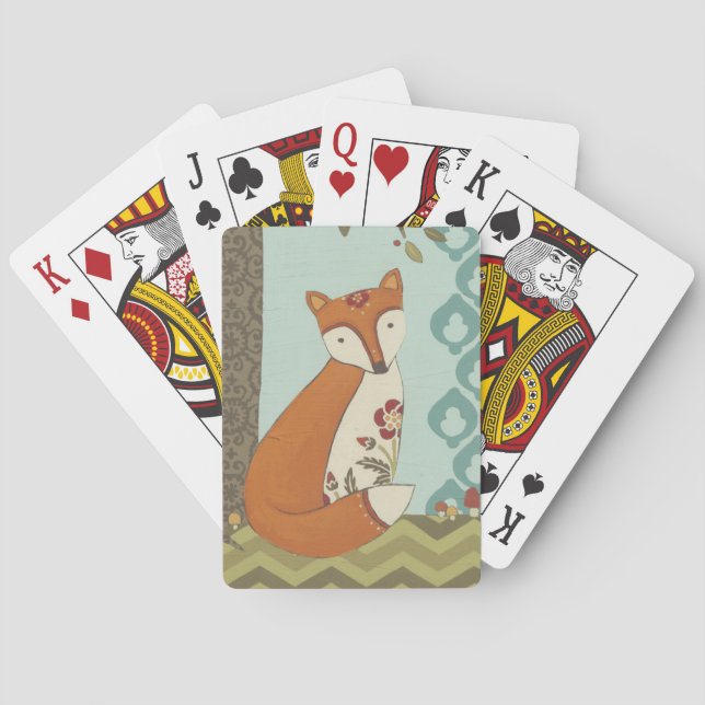 Jeu De Cartes Forêt III fantaisie (dos)