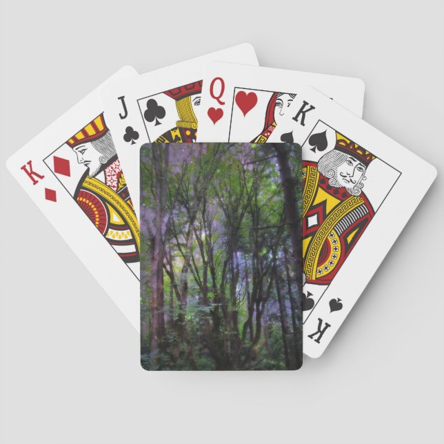 Jeu De Cartes Forêt surnaturelle de Fairy Lights (dos)