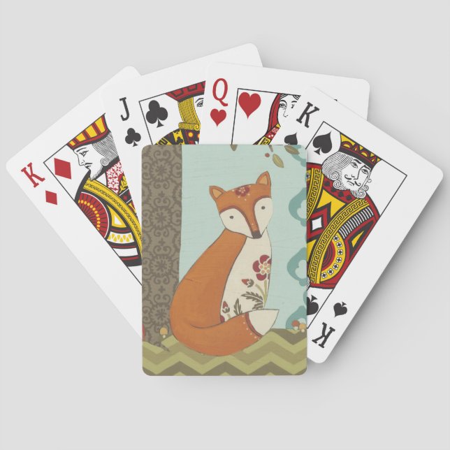 Jeu De Cartes Forêt Whimsy III (dos)