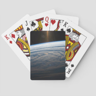 Jeu De Cartes Formations Nuageuses Dans L'Océan Indien Sud.