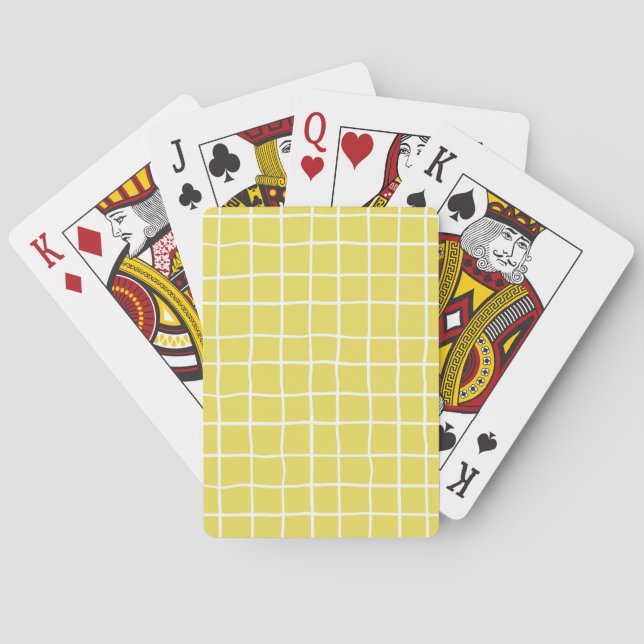 Jeu De Cartes Formes d'encre dessinées à la main tendance (dos)