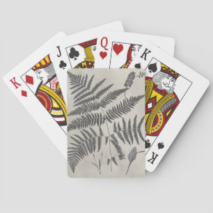 Jeu De Cartes Fougères vintages