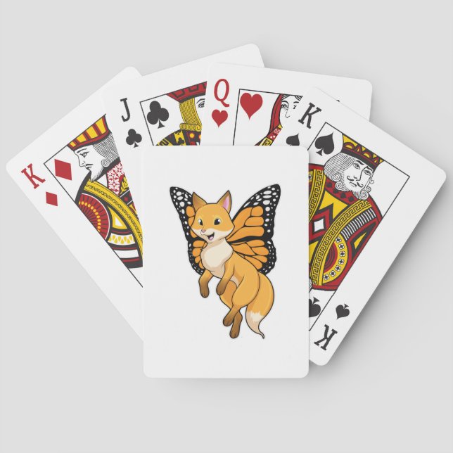 Jeu De Cartes Fox with wing (dos)