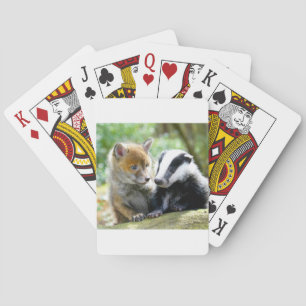 Jeu De Cartes Foxcub & Badger Cute !