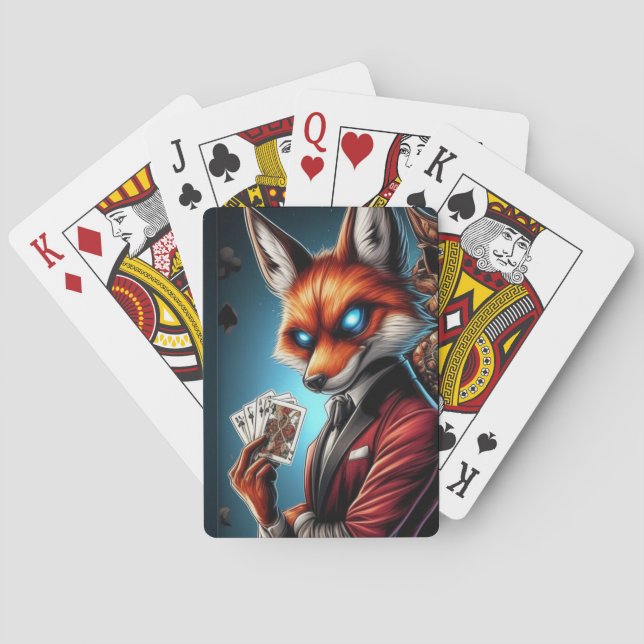Jeu De Cartes Foxy (dos)