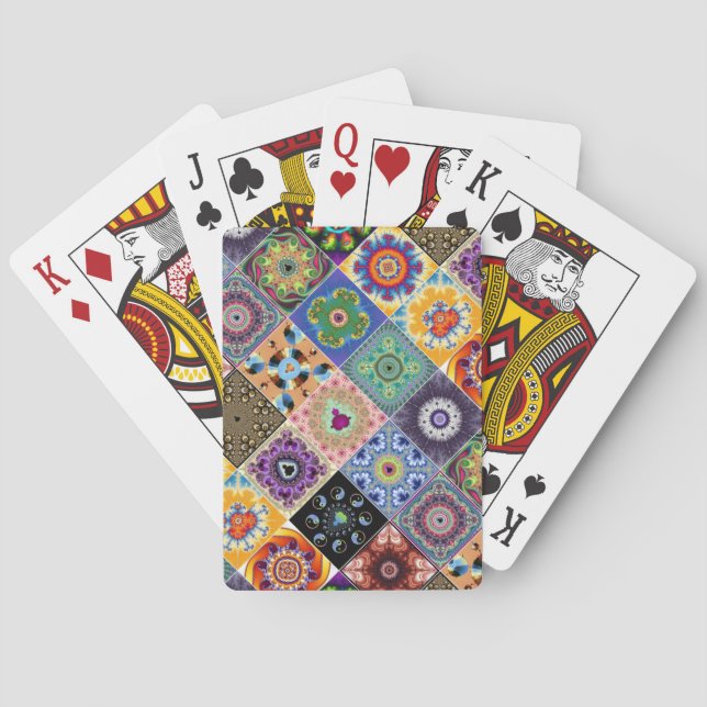 Jeu De Cartes fractales mandelbrot (dos)
