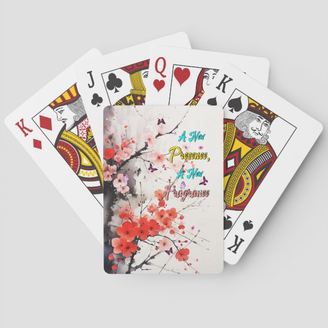 Jeu De Cartes Fragrance cerise Sakura (dos)