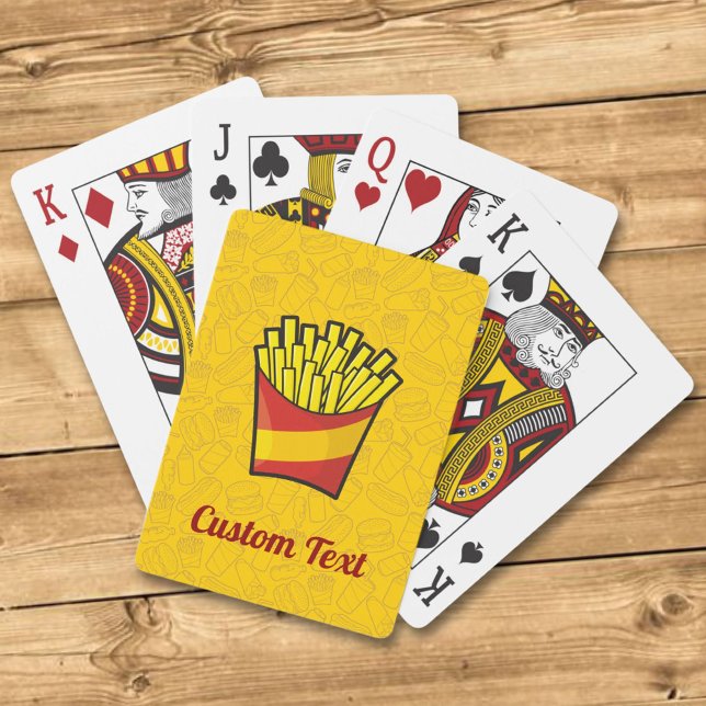 Jeu De Cartes French Fries Jouer Des Cartes (Créateur téléchargé)