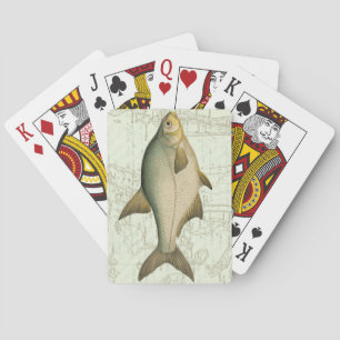 Jeu De Cartes Freshwater Fish on Map