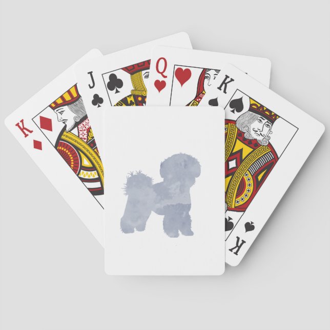Jeu De Cartes Frise de Bichon (dos)