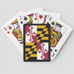 Jeu De Cartes Frontière noire de l'État du Maryland