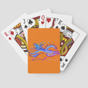 Jeu De Cartes Fun Water Chat bondissant Jumbo Index jouer aux ca