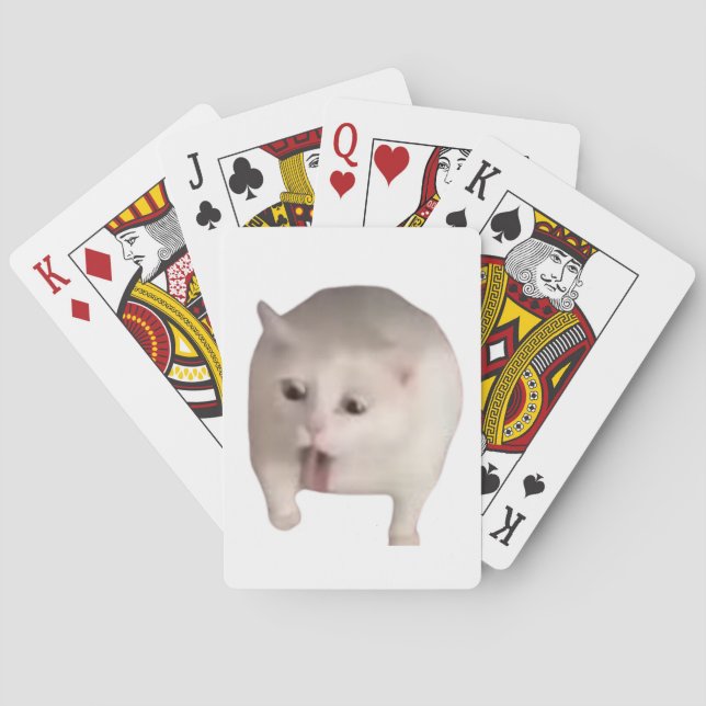 Jeu De Cartes Funny Chat Jouer des cartes (dos)
