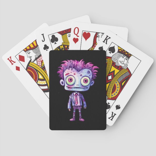 Jeu De Cartes Funny Frankenstein Monster Halloween Fun (dos)