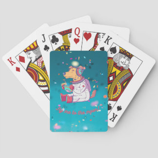 Jeu De Cartes Funny gamer dog - Happy mignon chien
