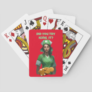 Jeu De Cartes Funny Nurse Icing It Thunder_Cove